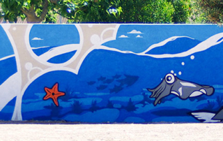 Street Art participatif Toulon Marseille Nice - atelier - École maternelle - La Londe les Maures