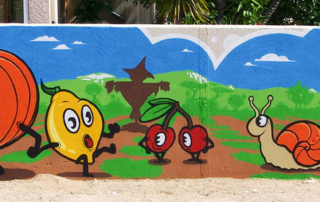 Street Art participatif Toulon Marseille Nice - atelier - École élémentaire - La Londe les Maures Var 83
